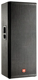 2 × JBL MRX 525 + 2 × Odin S-218A + versterkerrack