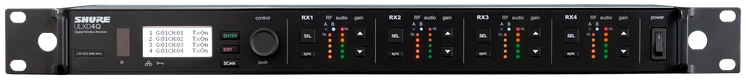 Shure ULXD Quad