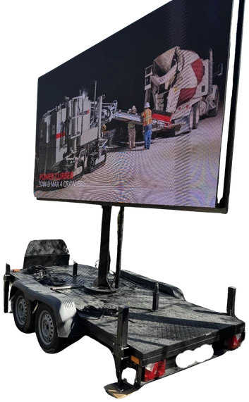 LED trailer 7 m²